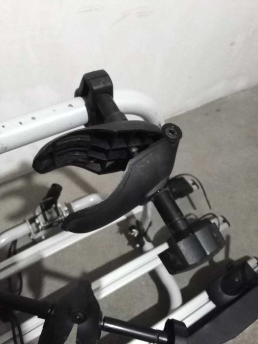 Bagażnik rowerowy na hak platforma Amos 3 rowery odchylany