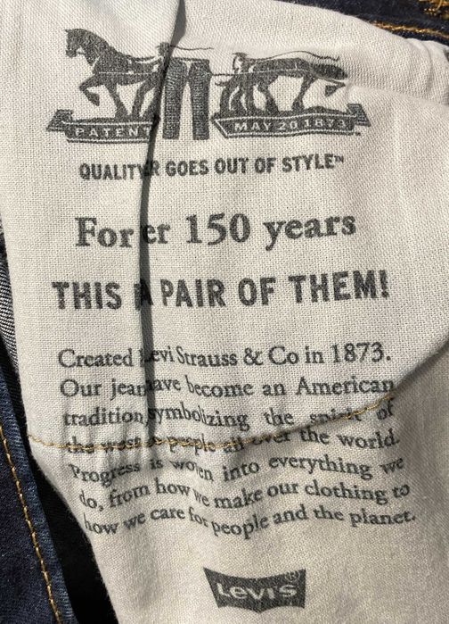 Джинсы Levis 512.Оригинал.