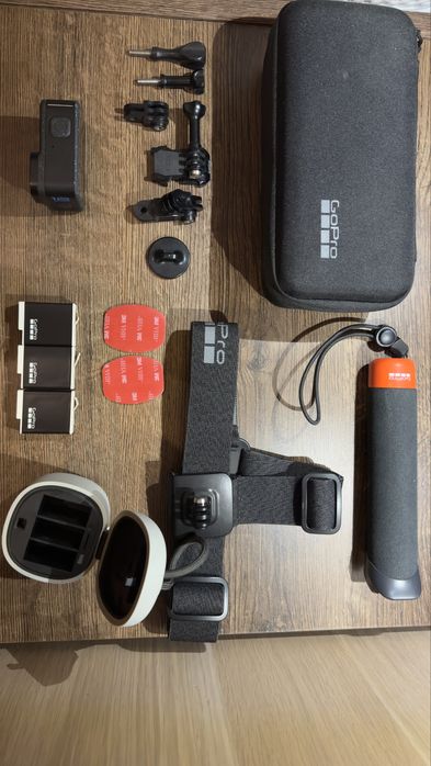 Go pro hero 12 black accesory bundle super stan 3 baterie zestaw