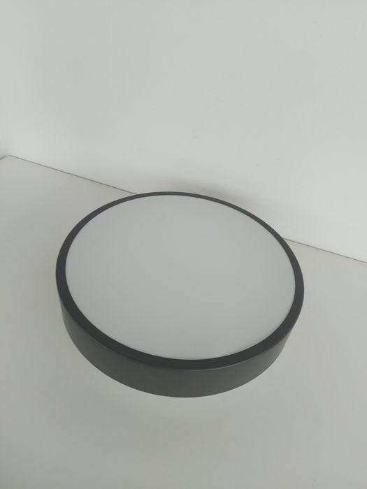 Lampa sufitowa, plafon antracyt 30 cm