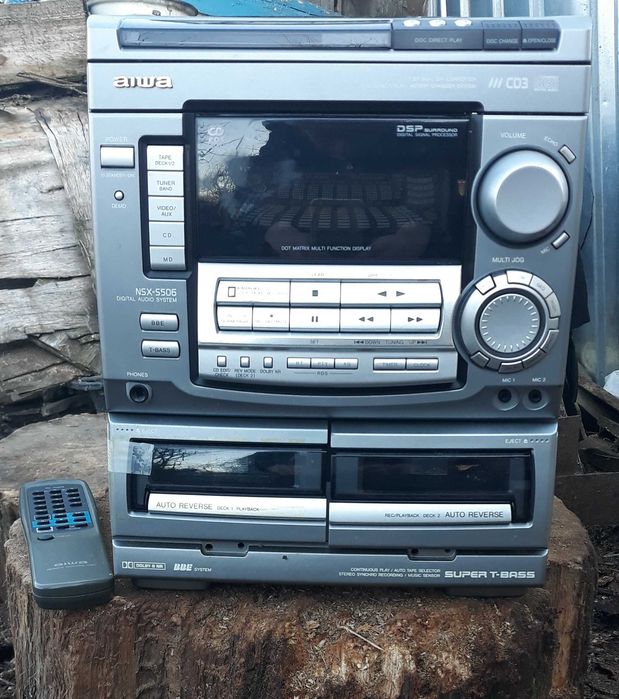 AIWA NSX-S506 музыкальный центр голова пульт ду: 1 300 грн