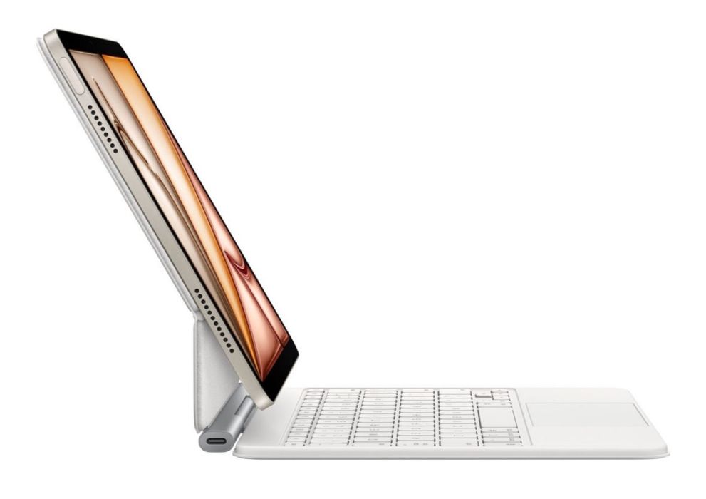 APPLE Magic Keyboard dla iPadAir 11-inch M3 niemiecka biała TOMI-TECH