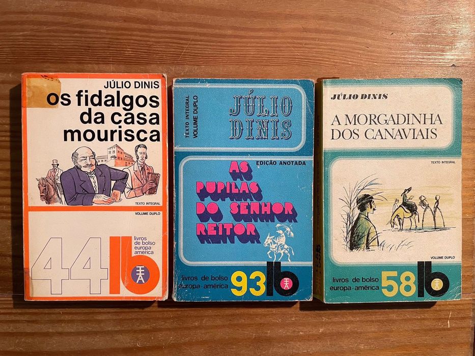 Pack 3 livros - Júlio Dinis (portes grátis)