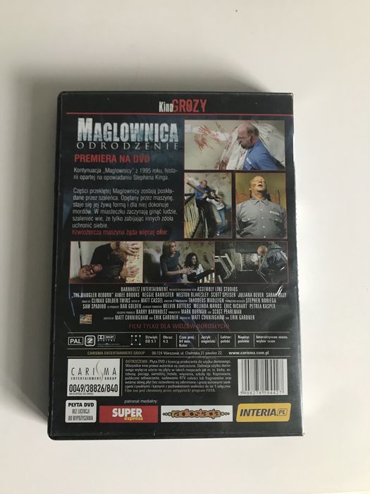 Film DVD horror Maglownica Odrodzenie