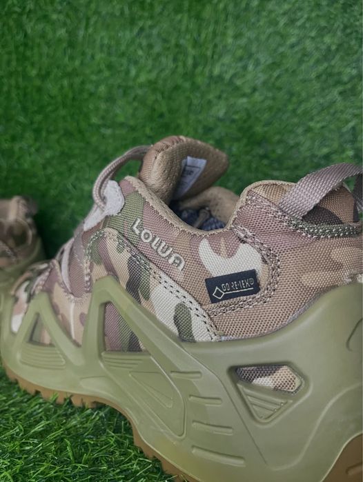 Тактичні кросівки Lowa Zephyr GTX LO TF Multicam Gore-Tex | військові кросівки