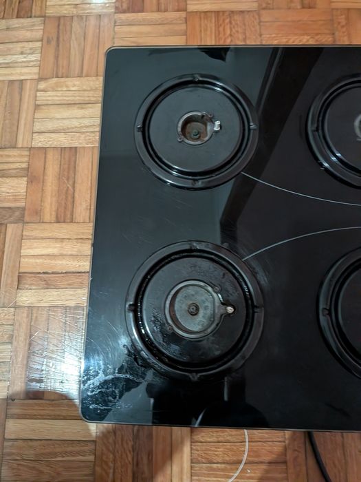Placa de fogão a gás zanussi
