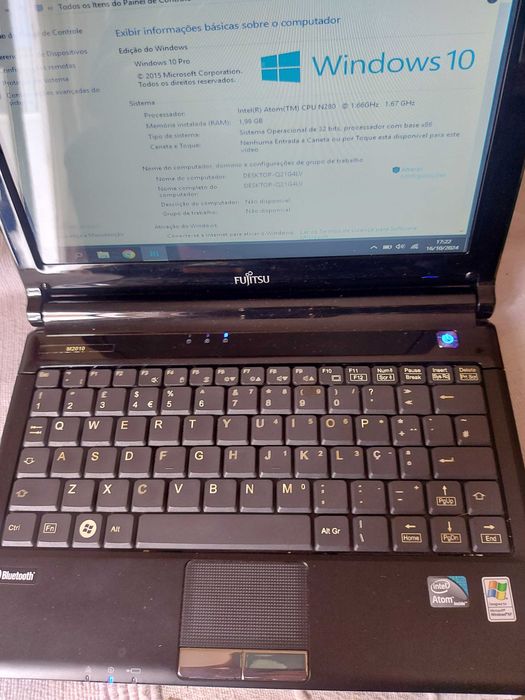 Vendo fujitsu mini M2010