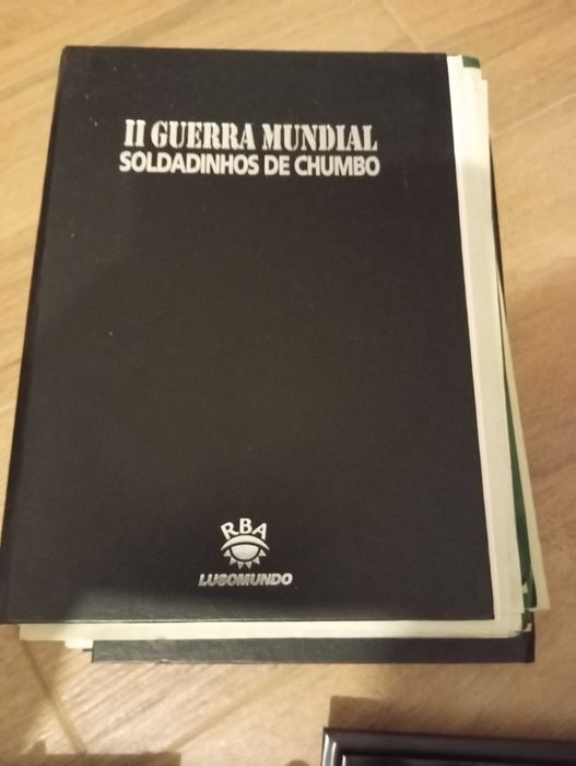 Colecção de soldadinhos de chumbo da 2a guerra mundial Lusomundo