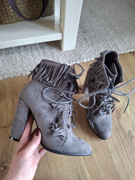 Rozmiar 37 botki buty