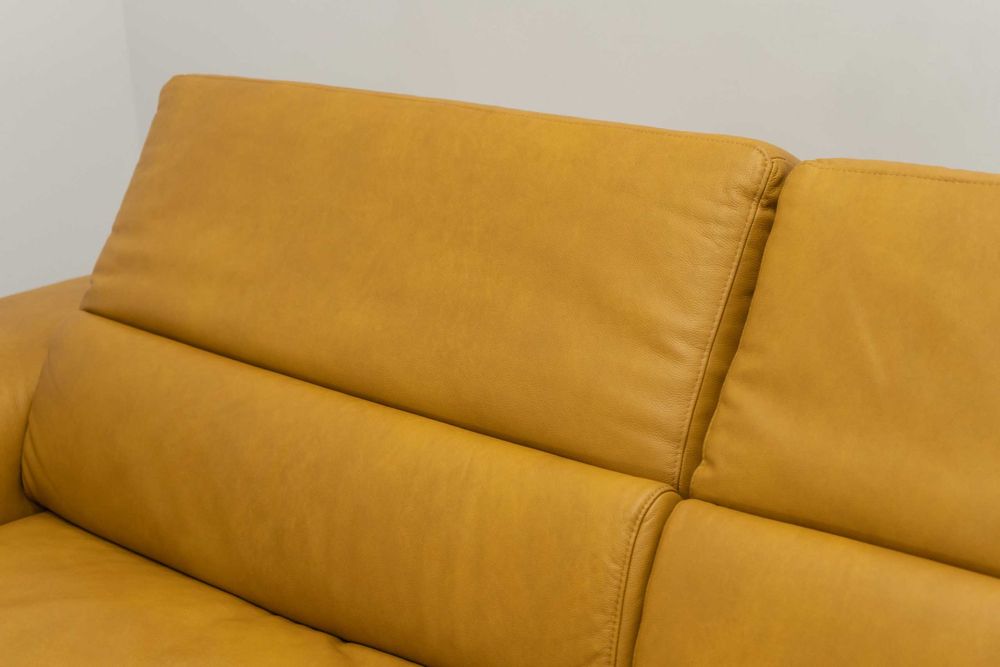 NAROŻNIK PIEDROO Musztardowy rozkładany 303x191cm BGM24.pl B 9819 -50%