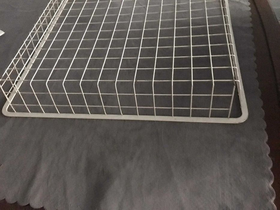 Cesto em arame - branco