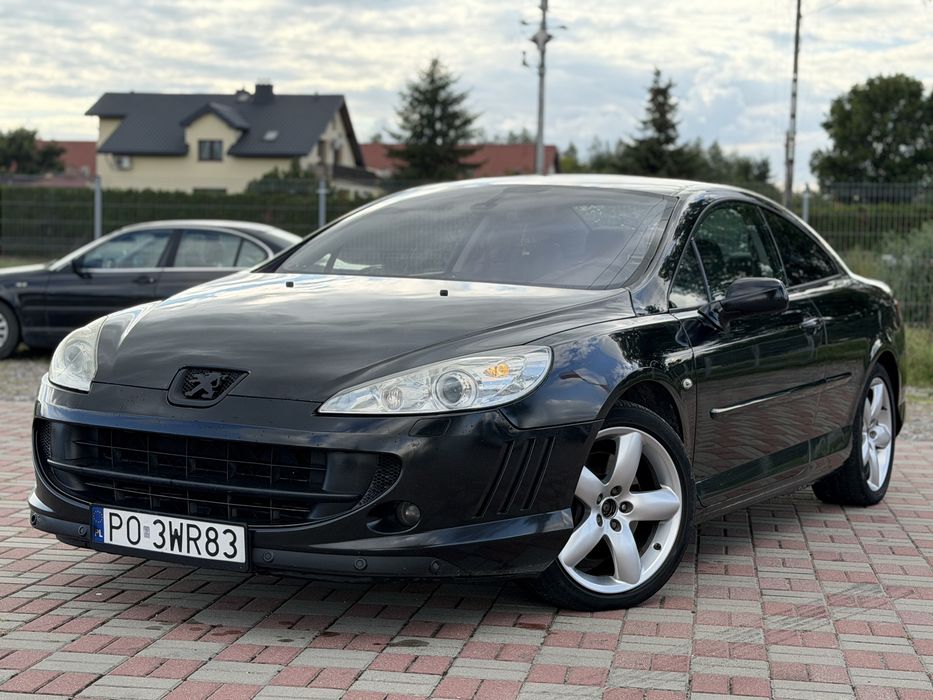 Peugeot 407 Coupe 2.7 HDi V6 BiTurbo • Automat • Full Opcja • Prywatne Raty