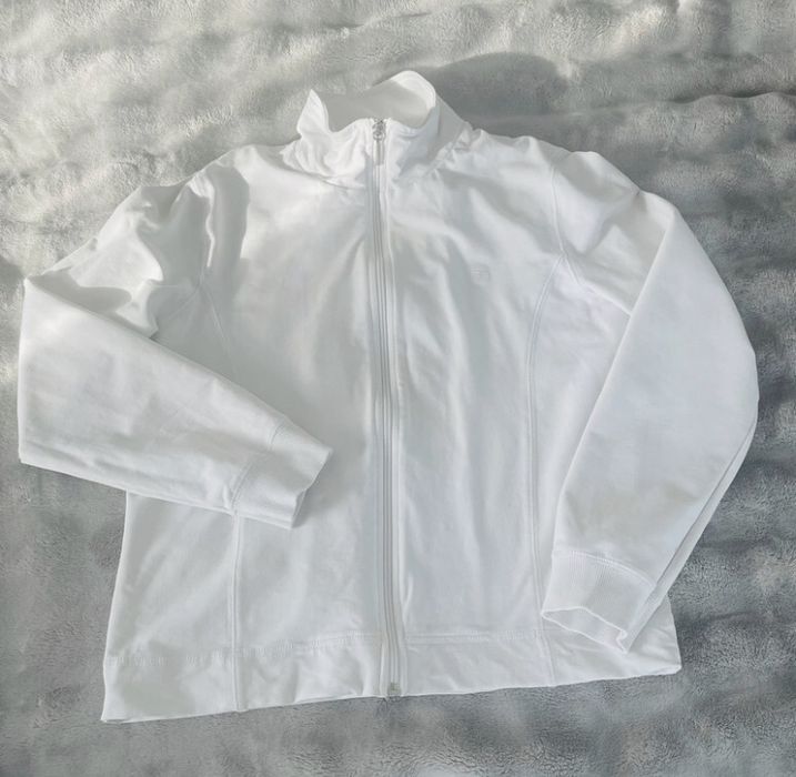 Bluza damska bawełniana biała L