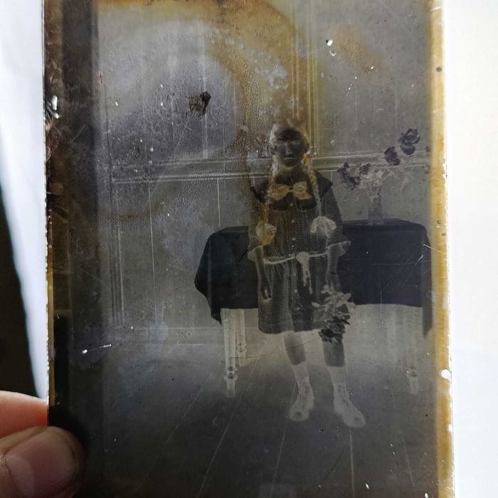 Szklane negatywy 9×12 cm (9 szt.) – ok. 1910–1925 – fotografia dawna