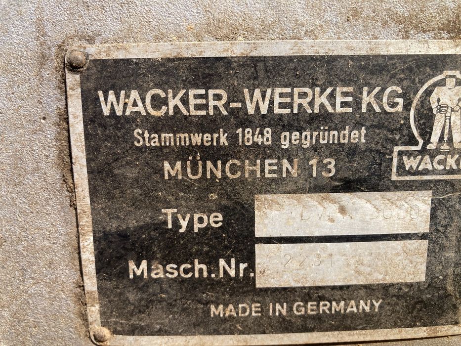Zageszczarka Wacker