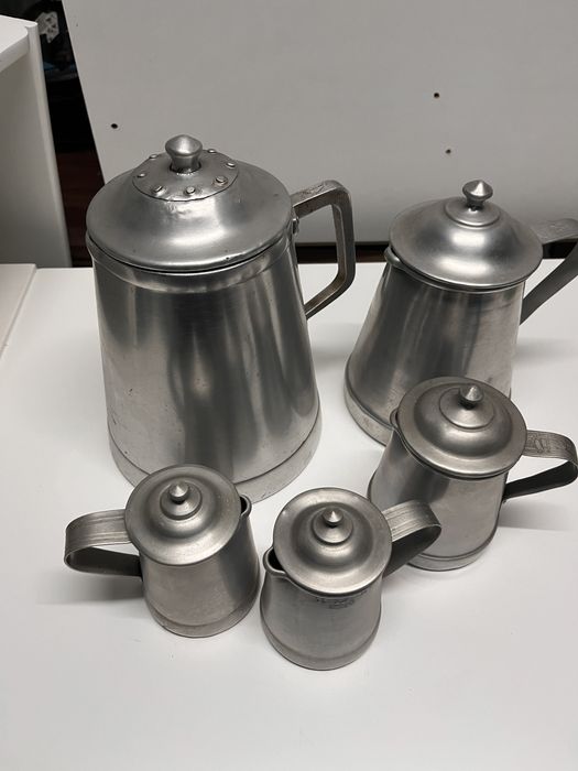 Conjunto tachos e fervedores aluminio