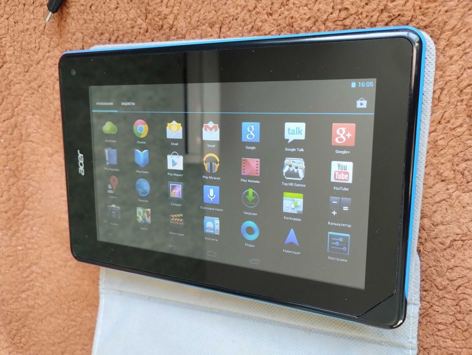 Фирменный планшет Acer B1-A71 диагональ 7 Android Wi-Fi Bluetooth