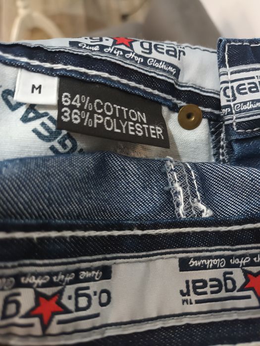 Calça ganga vintage baggy