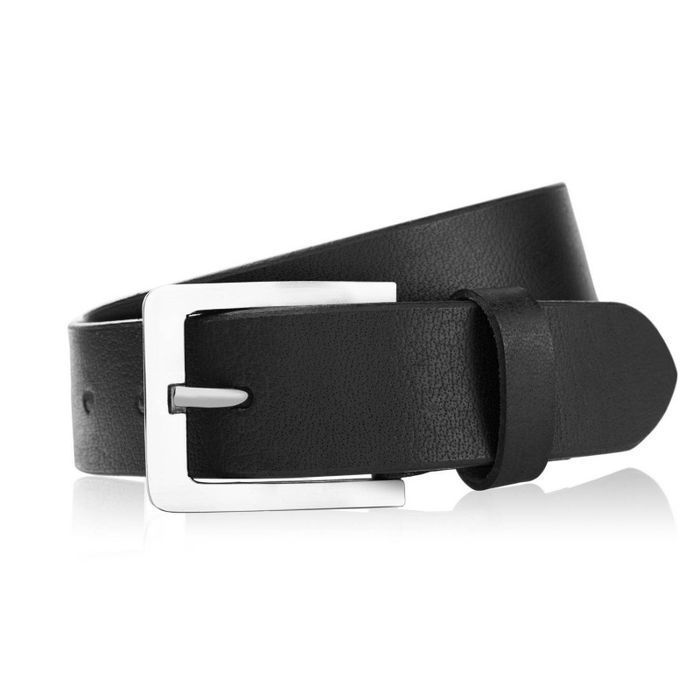 czarny pasek męski skórzany vintage 120 cm paolo peruzzi 04z01120