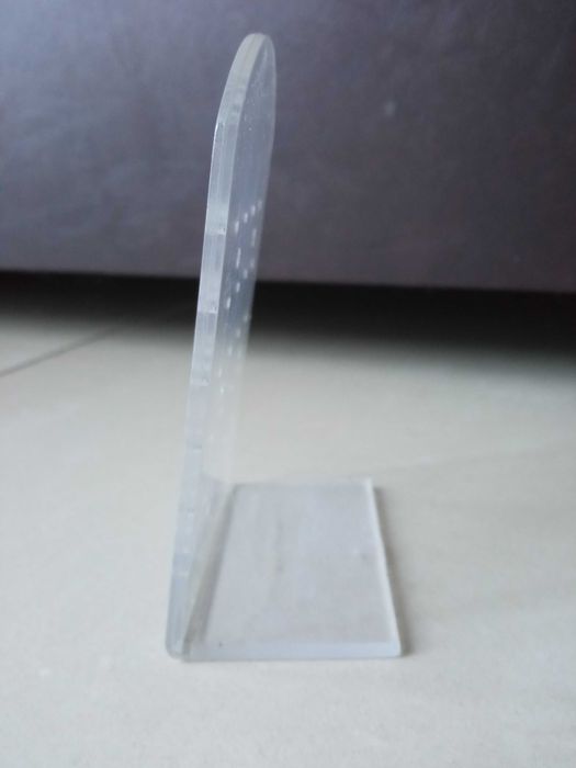 Stojak na kolczyki Ekspozytor na kolczyki na biżuterię przezroczysty