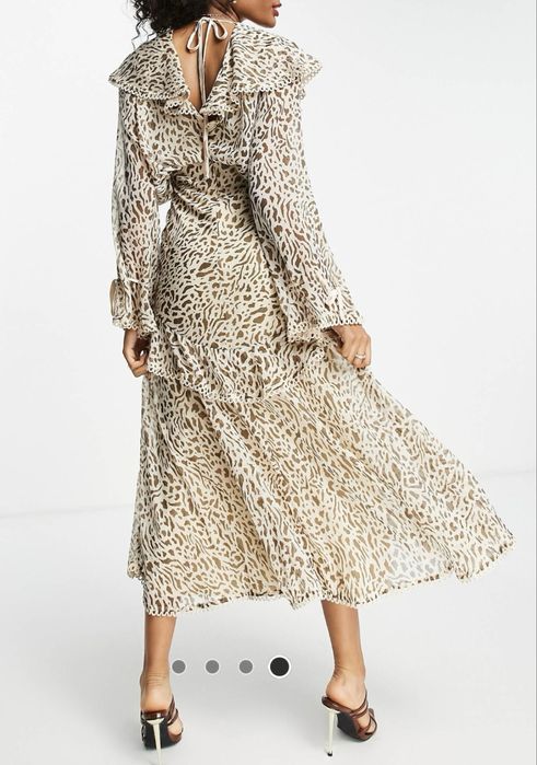 Sukienka szyfonowa ASOS 38