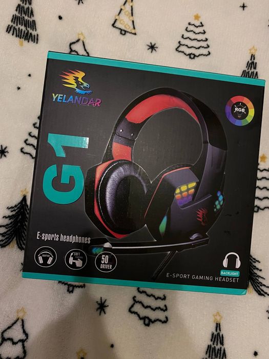 Ігрові навушники Yelandar G1 E-Sports з мікрофоном