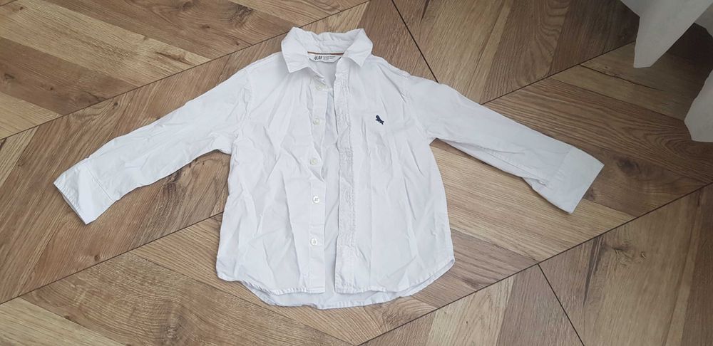 Elegancka koszula dla chłopca prawie nowa! H&m 86-92