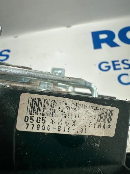 Airbag Volante Condutor Original Honda FR-V 77800SJDE81 2004 - 2009