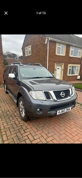 2010 Nissan Navara Outlaw 3.0dci v6 automat pali jezdzi Anglik