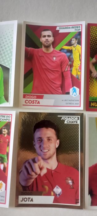 Conjunto 8 cromos Fome de vencer