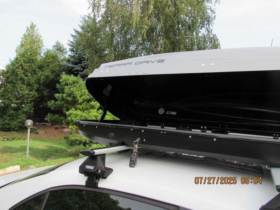 Аренда багажного бокса Terra Drive 480 , 196x75x43 см, двухсторонний