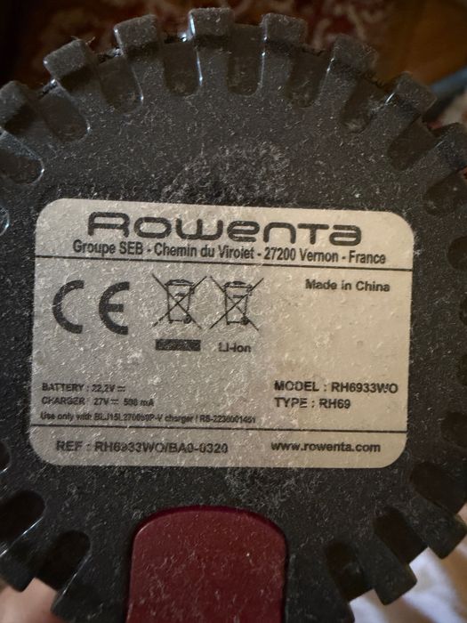 Пилосос Rowenta Lithium 22v