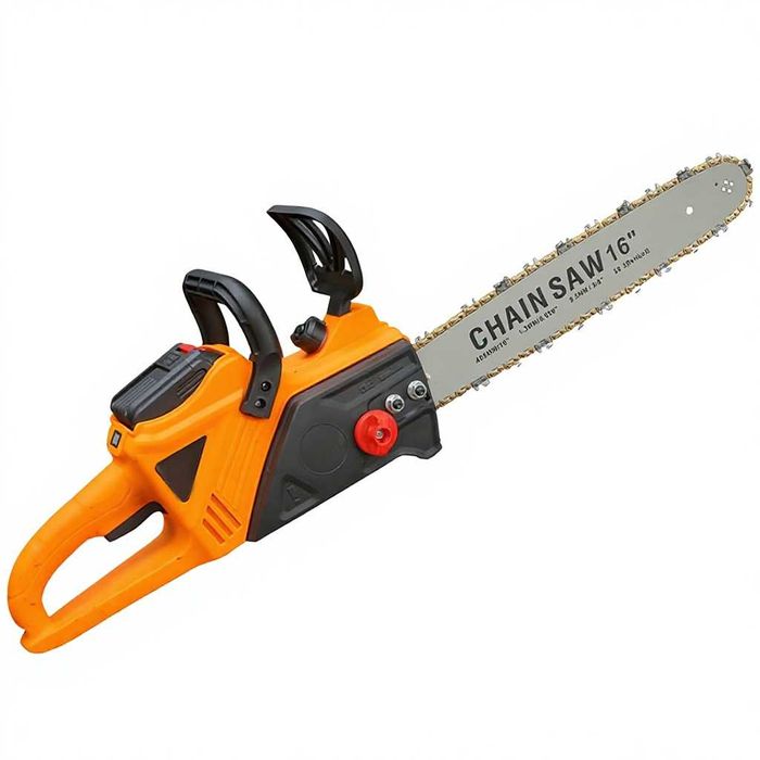 Большая Аккумуляторная цепная пила 41 СМ  +2 аккумулятора + масля Бак