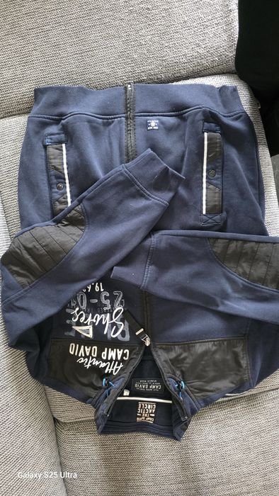 Oryginalna męska bluza rozpinana (sweatjacke) marki Camp David w rozmiarze L.