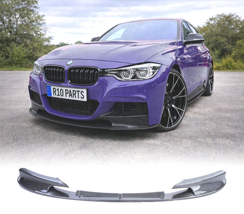 SPOILER LIP BMW F30 F31 LOOK M PERFORMANCE CARBONO