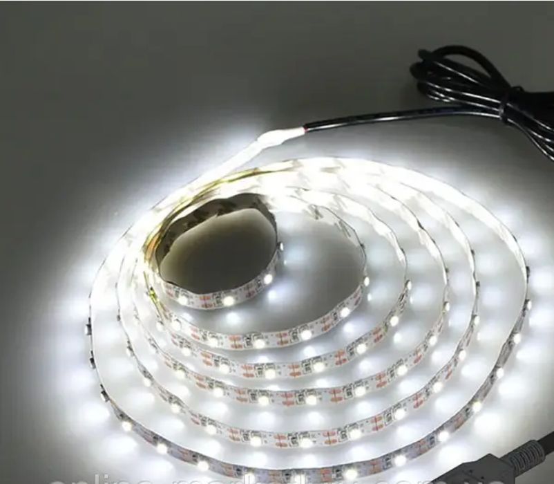 Светодиодная  лента монтаж Led