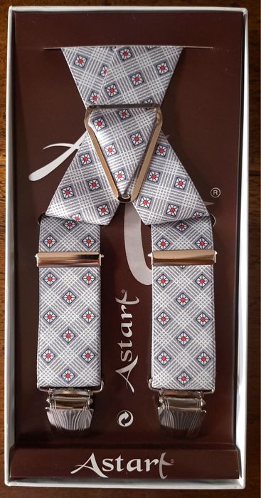 Suspensórios fantasia e alguns lisos