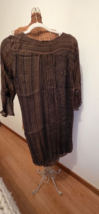 Vestido estampado Zara