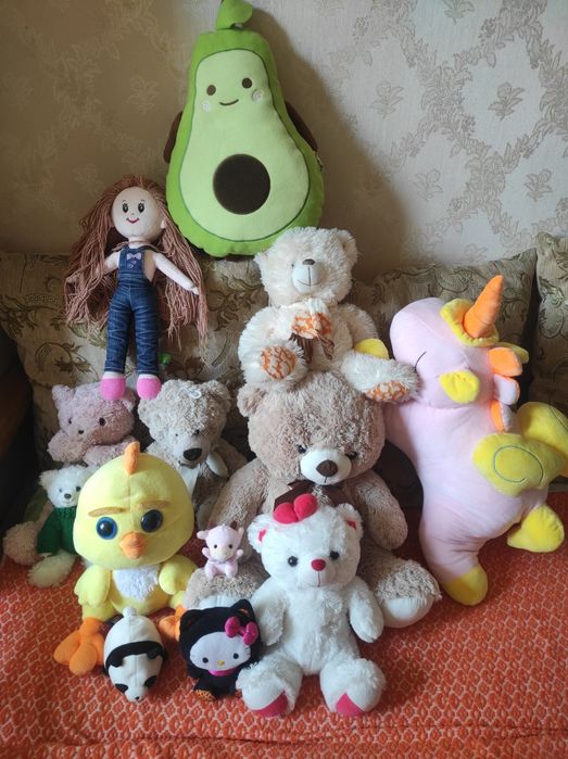 Игрушки плюшевые и другие мягкие