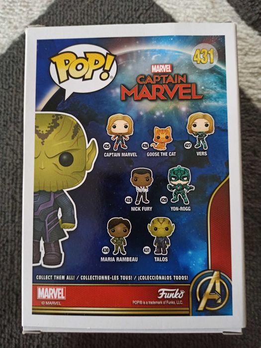 Talos Funko POP Captain Marvel #431