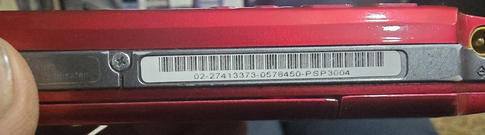Sony PSP 3004 Vermelha