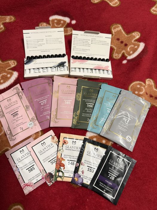 Pakiet  probek glantier