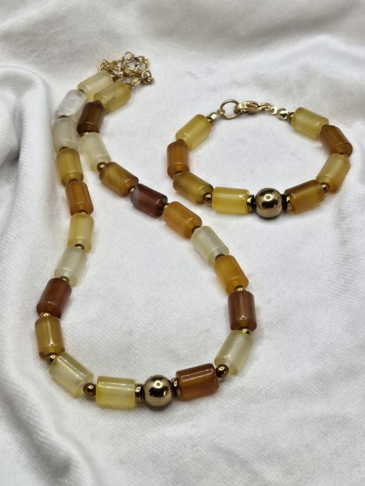 Zestaw biżuterii Choker i bransoletka