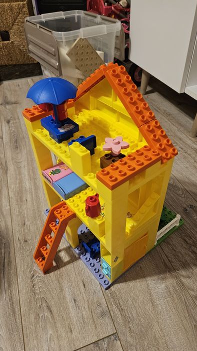 Klocki playbig peppapig jak lego duplo kompletne