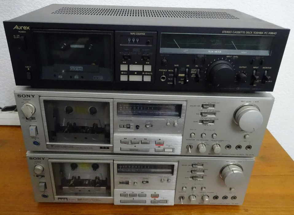 Продам кассетную деку Sony TC-K 75,81,Aurex PC-X88AD