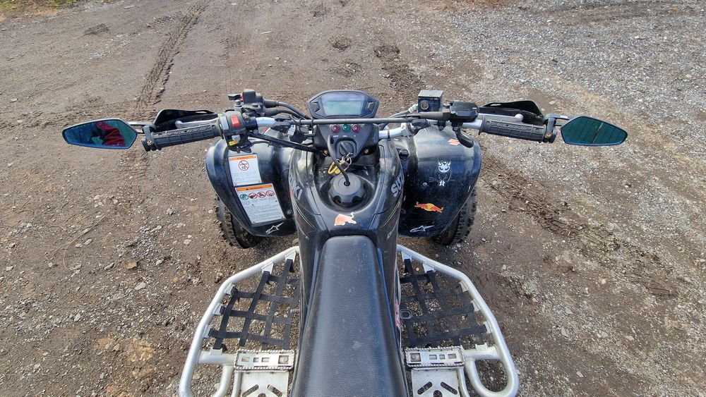 SUZUKI LTZ400 zarejestrowany