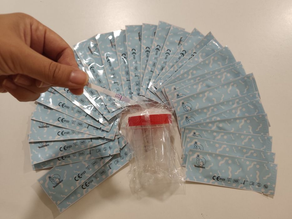 Pack 30 testes de ovulação+ copo