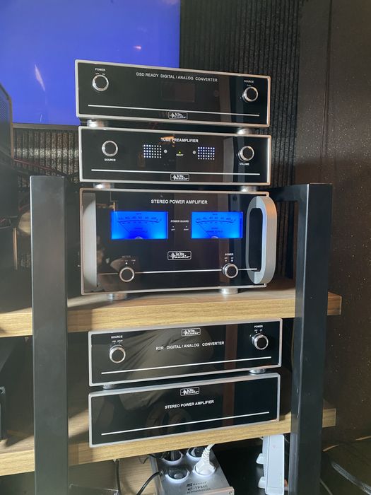 Końcowka mocy tranzystorowa  high-end 2x27 wat