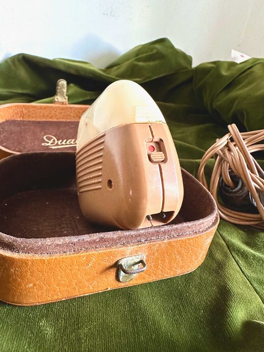 Máquina Barbear Antiga Retro / Marca Dual - Anos 60s (funciona)