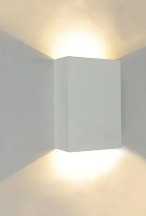 Candeeiro luz para cima e para baixo